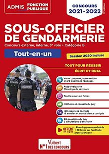 Concours Sous-officier De Gendarmerie - Catégorie B - Tout-en-un - 20 ...