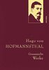 Hugo von Hofmannsthal - Gesammelte Werke: Der große österreichische Dramatiker und Schöpfer des »Jedermanns«. Gebunden in feingeprägter ... (Anaconda Gesammelte Werke, Band 39)