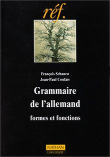 Grammaire de l'allemand, formes et fonctions