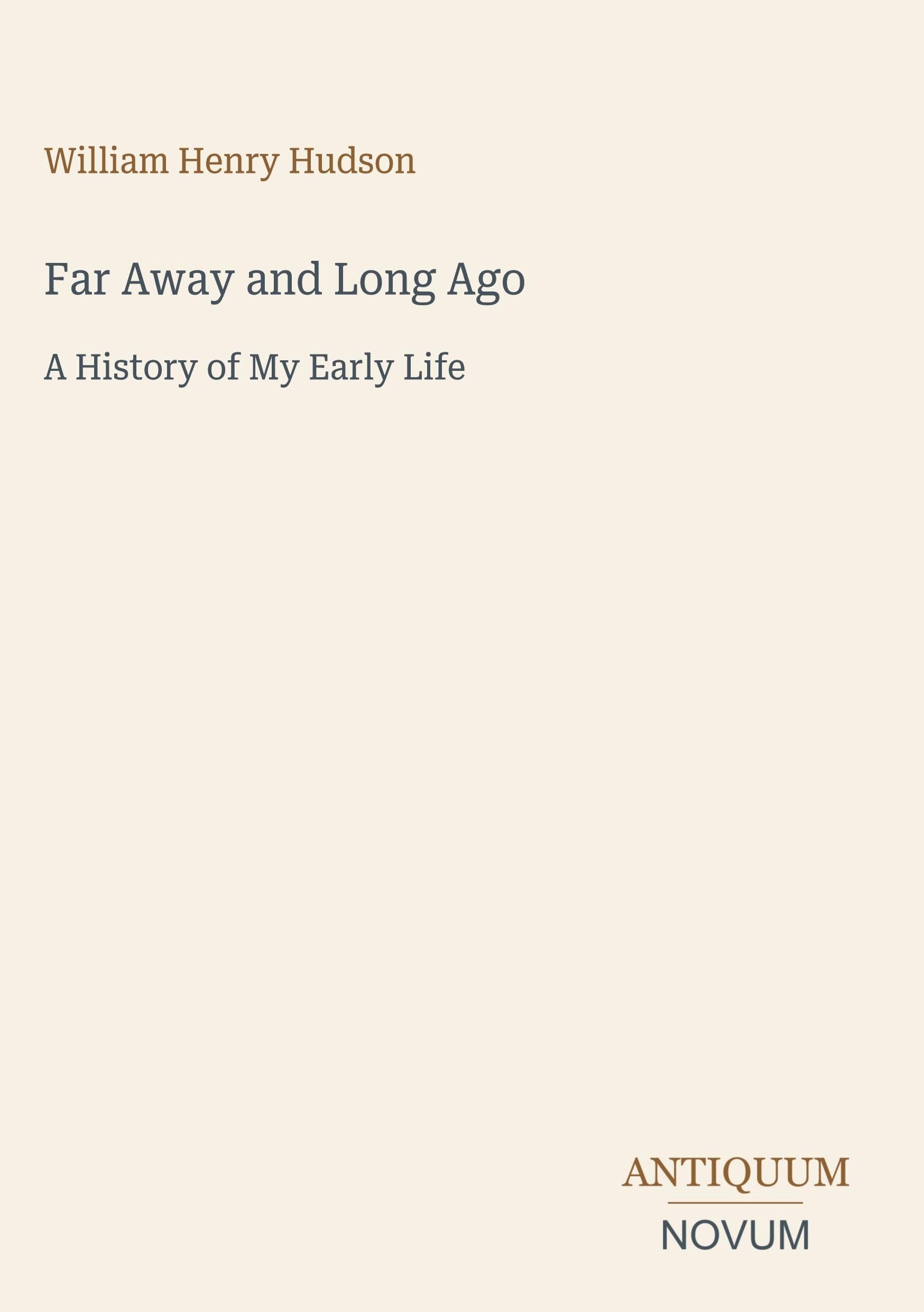 Far Away and Long Ago