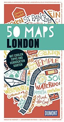 DuMont 50 Maps London: Mit coolen Tipps und verrückten Karten