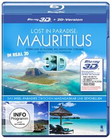 Lost in Paradise: Mauritius [Real 3D Blu-ray + 2D Version]
