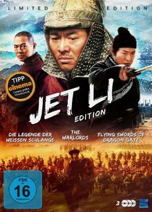 Jet Li Edition (Die Legende der Weißen Schlange / The Warlords / Flying Swords of Dragon Gate) [3 DVDs] [Collector's Edition]