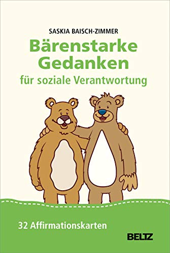 Bärenstarke Gedanken für soziale Verantwortung: 32 Affirmationskarten