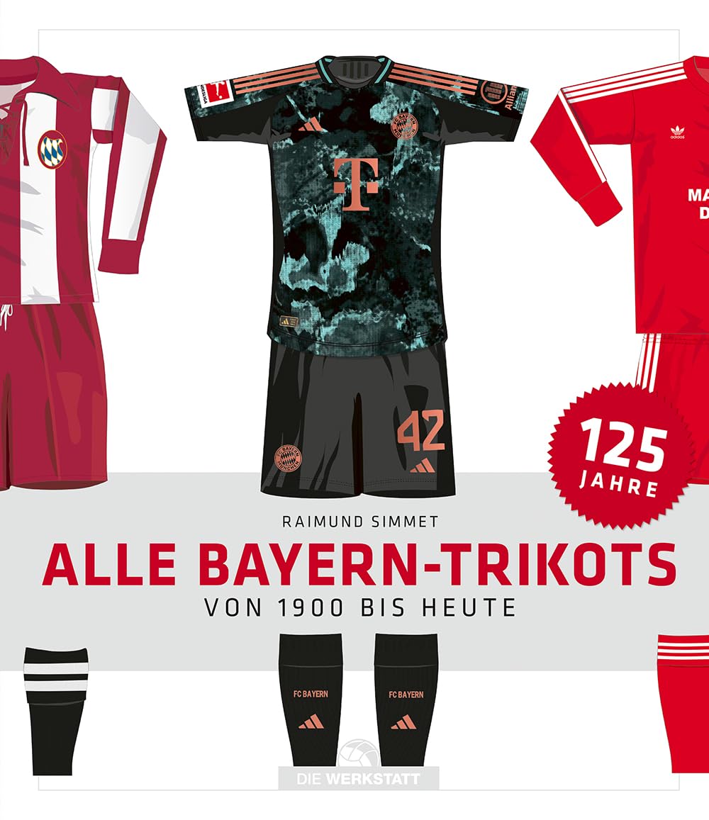 Simmet, Raimund: Alle Bayern-Trikots