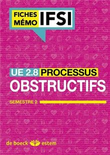 UE 2.8 - Processus obstructifs - Semestre 3 von Morgane Le Gal | Buch | Zustand sehr gut