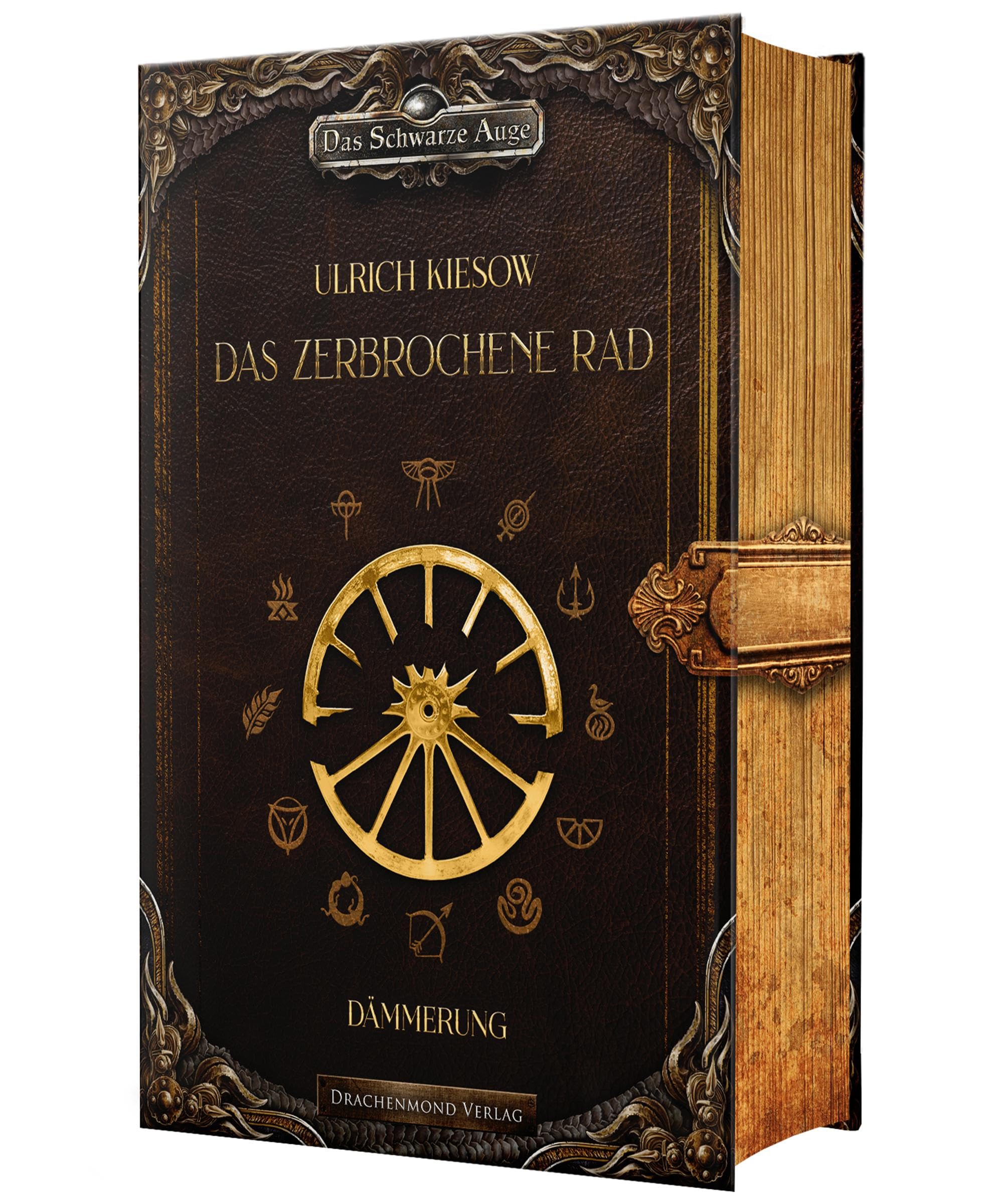 Das zerbrochene Rad - Dämmerung: Schmuckausgabe mit Farbschnitt-Garantie (Das schwarze Auge)