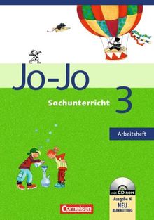 Jo-Jo Sachunterricht - Ausgabe N: 3. Schuljahr - Arbeitsheft mit CD-ROM von Beckhausen, Falk, Christ, Anna | Buch | Zustand gut