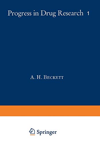 Fortschritte der Arzneimittelforschung / Progress in Drug Research / Progrès des recherches pharmaceutiques (Progress in Drug Research, 1, Band 1)