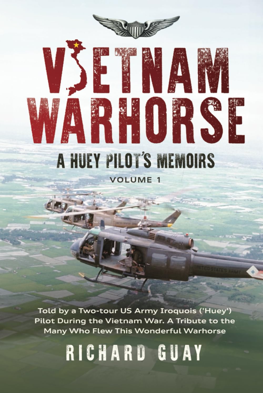 VIETNAM WARHORSE: A HUEY PILOTS MEMOIRS: TOLD BY A TWO-TOUR US ARMY IROQUOIS ('HUEY') PILOT DURING THE VIETNAM WAR. A TRIBUTE TO THE MANY WHO FLEW THIS WONDERFUL WARHORSE.