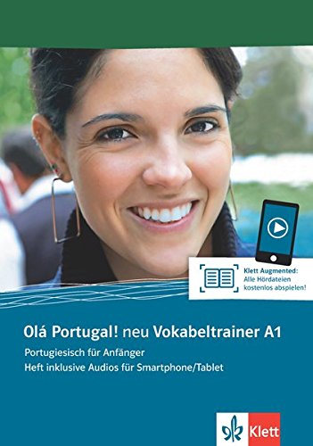 unbekannt Olá Portugal! Neu A1 Vokabeltrainer, Portugiesisch Für Anfänger. Heft Inklusive Audios Für Smartphone/Tablet