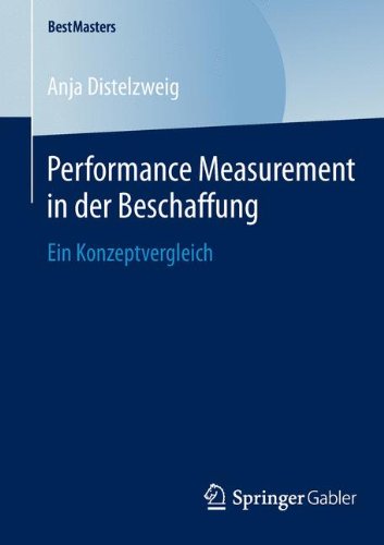 Performance Measurement in der Beschaffung: Ein Konzeptvergleich (BestMasters)
