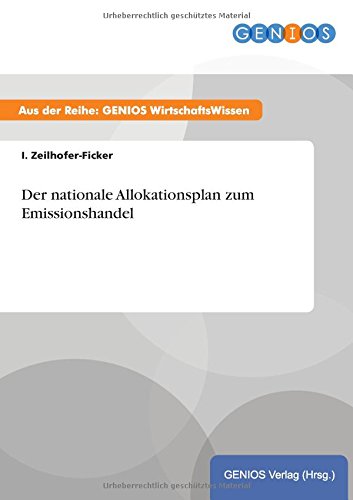 Der nationale Allokationsplan zum Emissionshandel