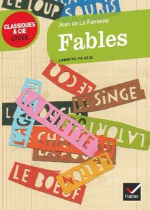 Fables : livres VII, VIII, IX