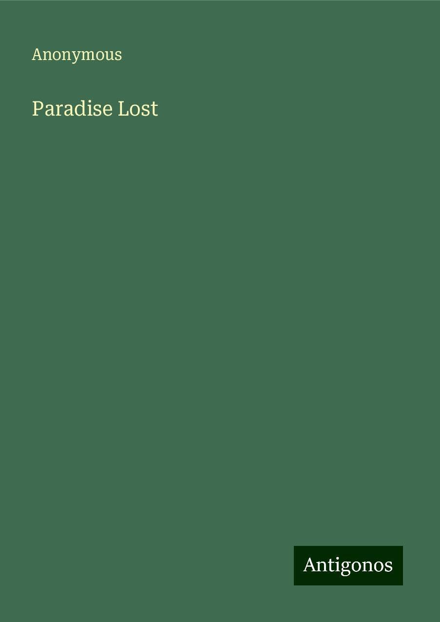 Paradise Lost