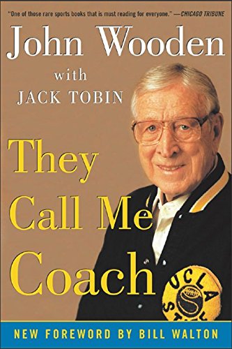 Wooden, John R. They Call Me Coach