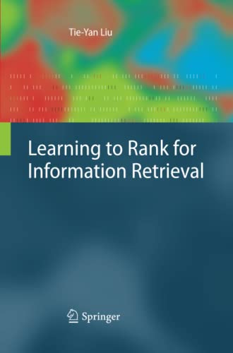 Learning to Rank for Information Retrieval