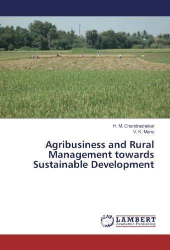 Agribusiness and Rural Management towards Sustainable Development