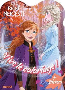 Disney La Reine Des Neiges 2 Vive Le Coloriage Anna Et Elsa De Profil Von Unbekannt