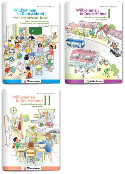 Sicher in die Grundschule – Sparpaket: Deutsch als Zweitsprache: Wichtige Grundlagen wiederholen, um gut in der Schule zu starten