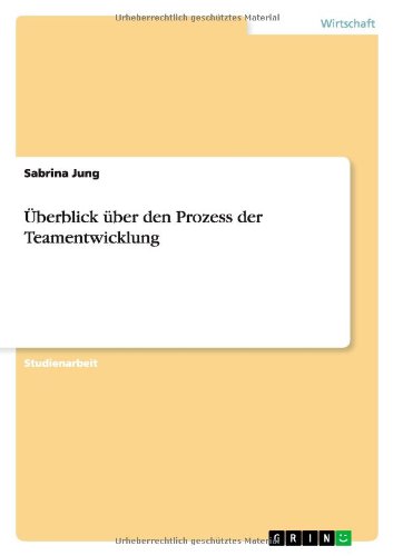 Überblick über den Prozess der Teamentwicklung