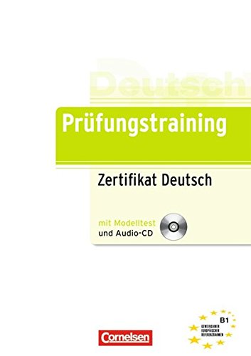 Maenner Dieter Prüfungstraining  Zertifikat Deutsch   telc Deutsch B1   Lösungen und Audios online verfügbar