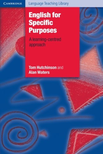 Tom Hutchinson English For Specific Purposes (New Directions In Language Teaching)