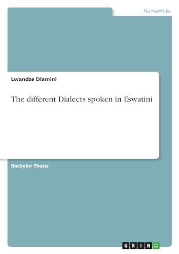 The different Dialects spoken in Eswatini
