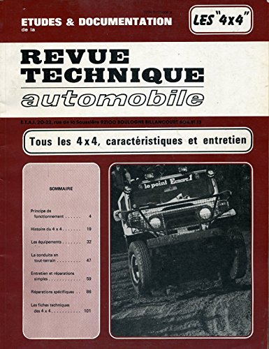 Tous Les 4x4 - Caractéristiques Et Entretien