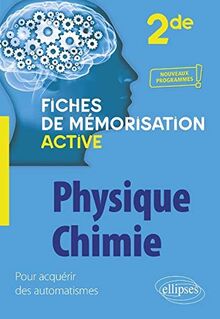 Physique chimie 2de : nouveaux programmes !