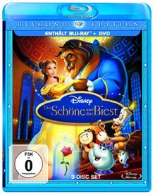 Die Schöne und das Biest (Diamond Edition) (2 Blu-Rays + DVD) [Blu-ray]