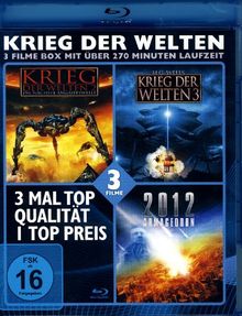 KRIEG DER WELTEN - 3 Filme Blu-ray Box (Krieg der Welten 2 +3; 2012 Armageddon)