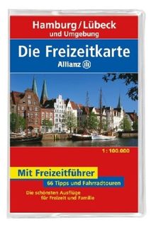 Die Allianz Freizeitkarte Hamburg, Lübeck und Umgebung 1:100 000