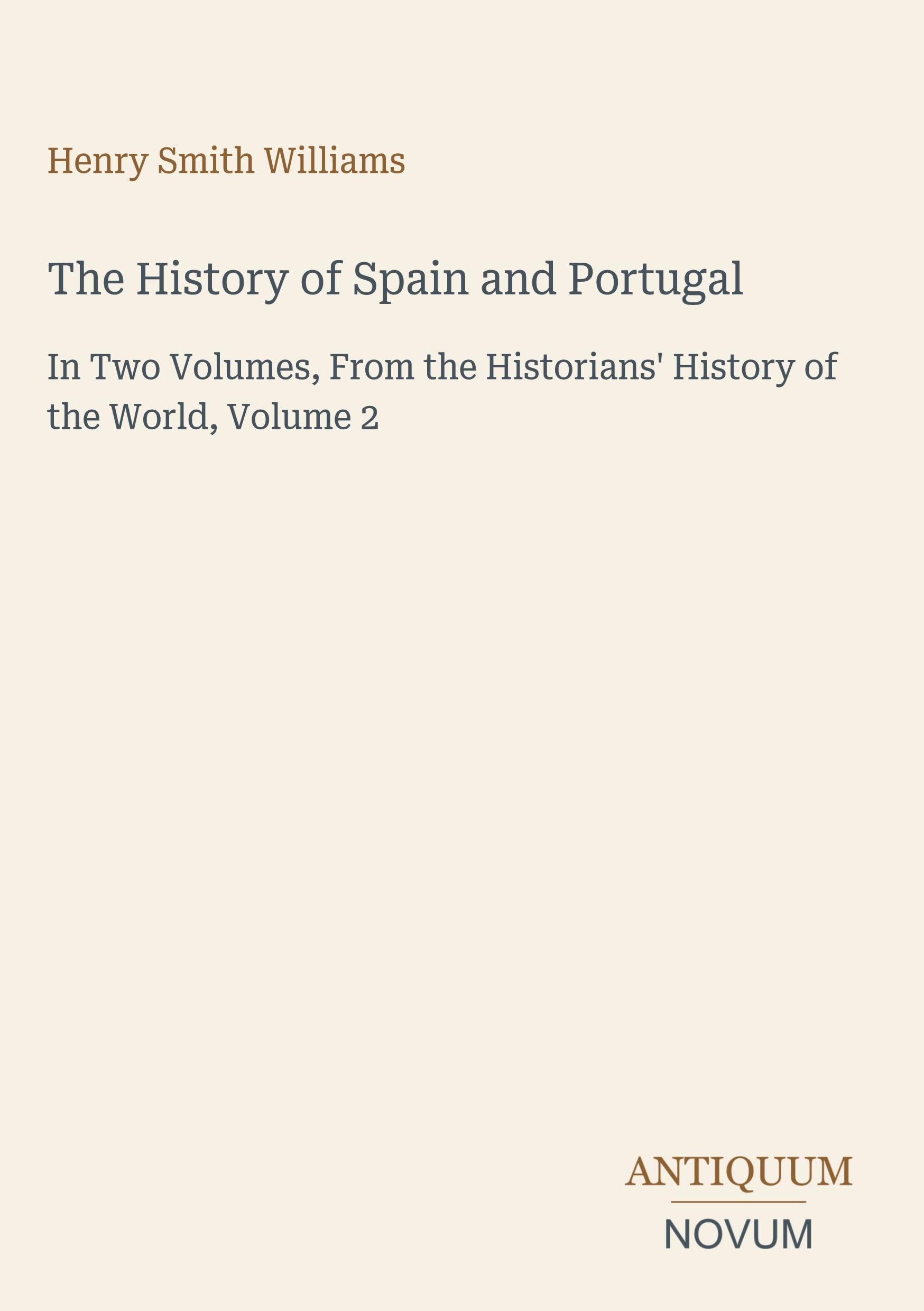 The History of Spain and Portugal