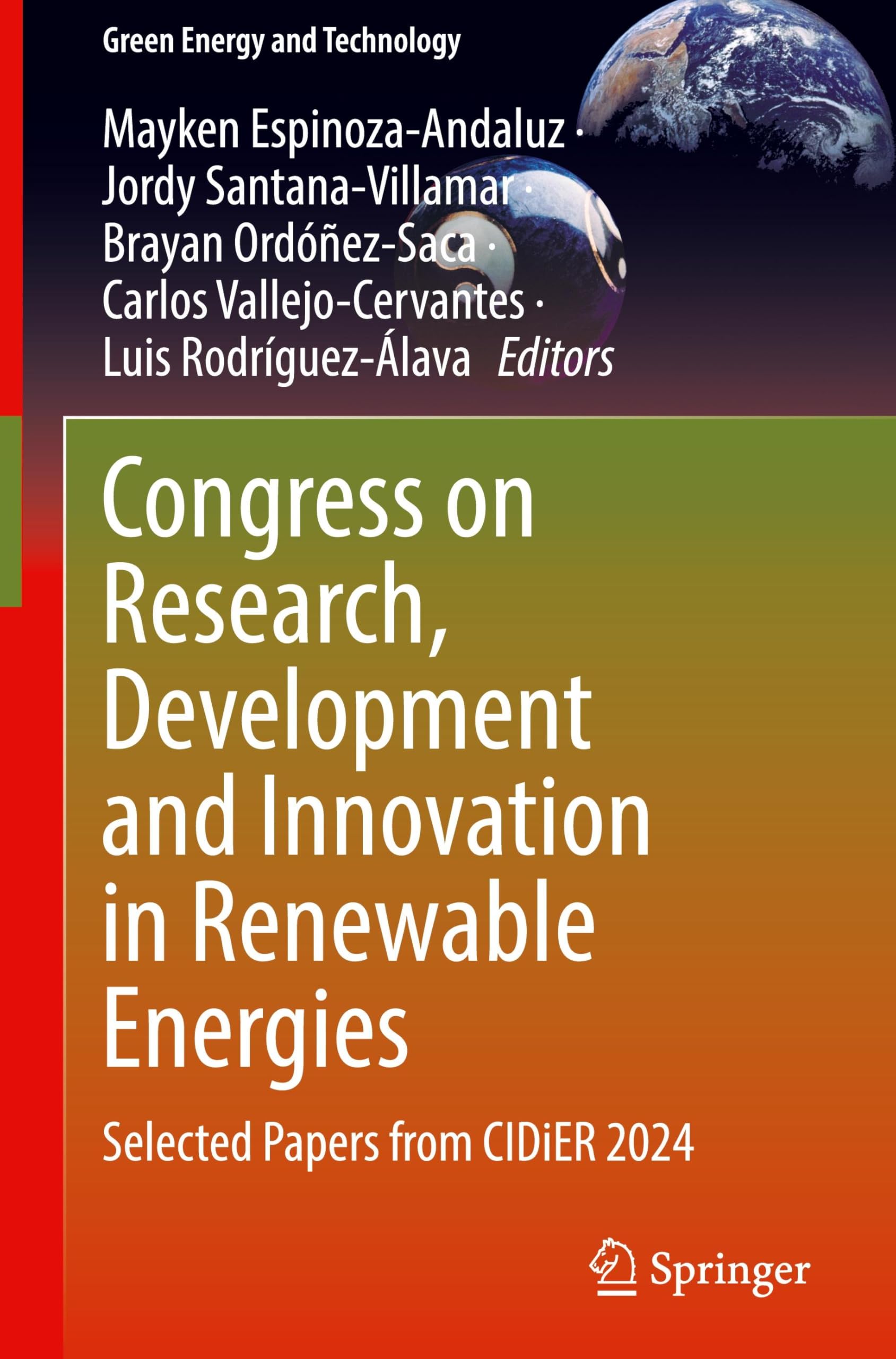 Congress on Research, Development and Innovation in Renewable Energies: Selected Papers from CIDiER 2024 (Green Energy and Technology)