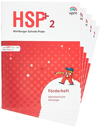 Hamburger Schreib-Probe (HSP) Fördern 2: 5 Förderhefte Alphabetische Strategie Klasse 2 (Hamburger Schreib-Probe (HSP) Fördern. Ausgabe ab 2021)