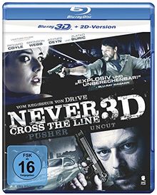 Never Cross the Line (Uncut) [3D Blu-ray + 2D Version] von Luis Prieto | DVD | Zustand sehr gut