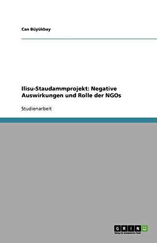 Ilisu-Staudammprojekt: Negative Auswirkungen und Rolle der NGOs