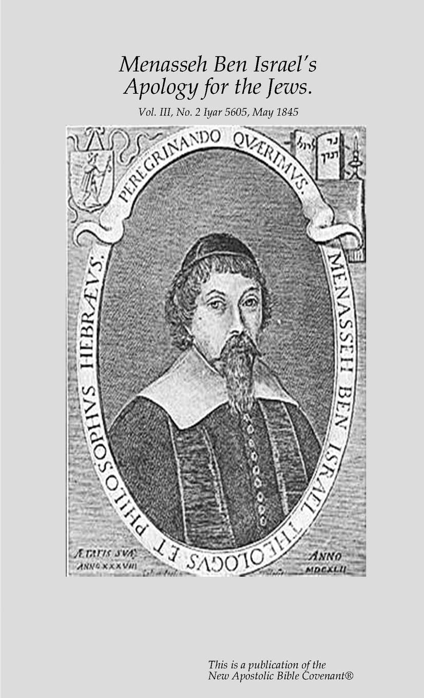 Menasseh Ben Israel's Apology for the Jews.