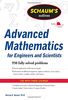 Schaum's Outline of Advanced Mathematics for Engineers and S (Schaum's Outlines)