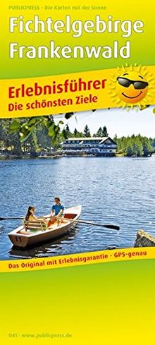 Erlebnisführer Fichtelgebirge und Frankenwald: 1:120000. Freizeitkarte mit Informationen zu Freizeiteinrichtungen auf der Kartenrückseite, GPS-genau