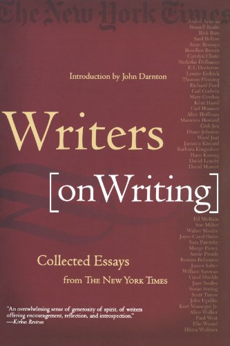 Writers on Writing: Collected Essays from the New York Times