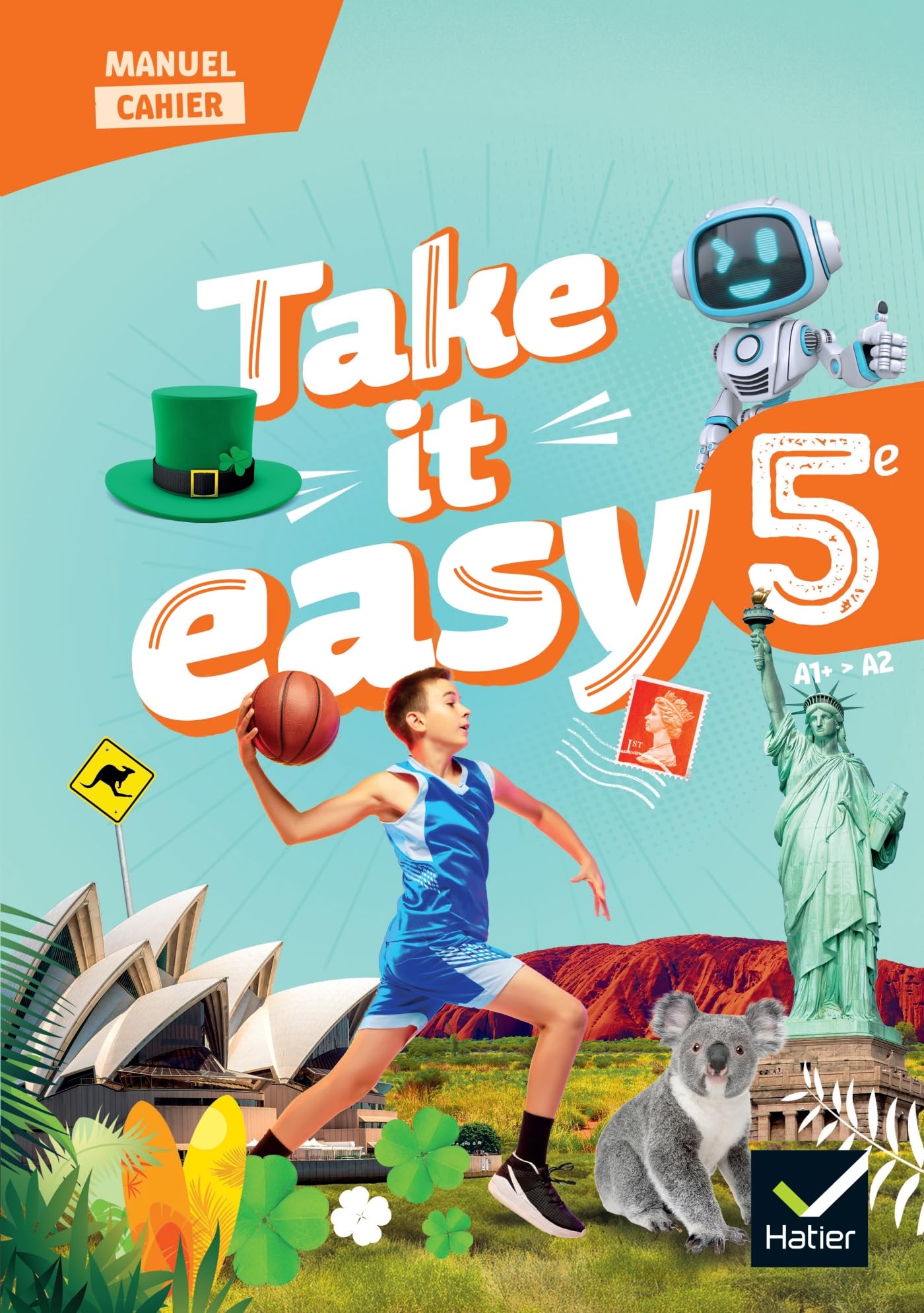 Take it easy 5e, A1+-A2 : manuel cahier