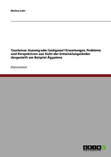 Tourismus - Ausweg oder Sackgasse? Erwartungen, Probleme und Perspektiven aus Sicht der Entwicklungsländer: Das Beispiel Ägypten
