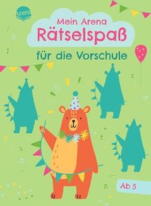 Mein Arena Rätselspaß für die Vorschule: Viele bunte Rätsel für Kinder ab 5 Jahren, Rätsel- und Malblock