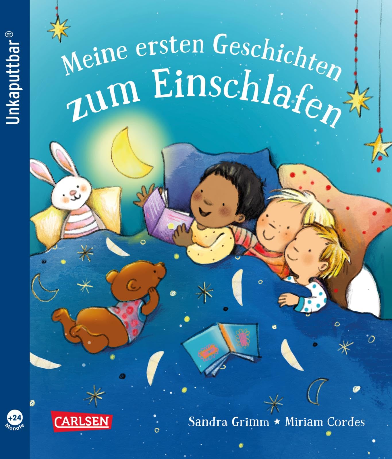 Unkaputtbar: Meine ersten Geschichten zum Einschlafen: Unzerstörbares Bilderbuch für Kleinkinder ab 2 Jahren mit kurzen Gutenachtgeschichten und Reimen
