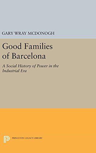 Good Families of Barcelona: A Social History of Power in the Industrial Era (Princeton Legacy Library)