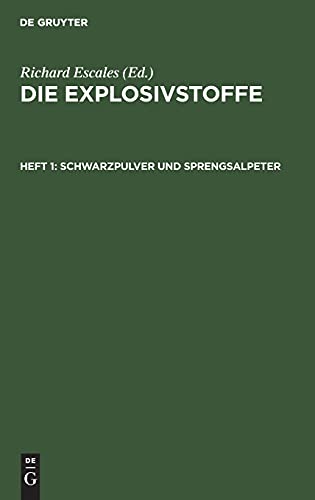 Schwarzpulver und Sprengsalpeter