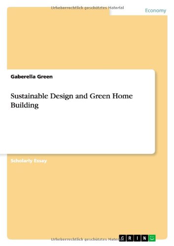 Sustainable Design and Green Home Building