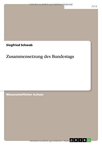 Zusammensetzung des Bundestags